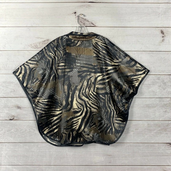Joseph Ribkoff Animal Print Poncho Style - Picture 8 of 12